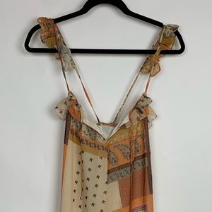 Zara Picnic Style Paisley Dress